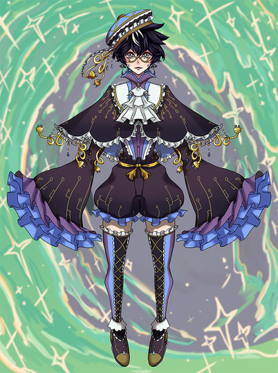 Pearl Charybdis Origins Character VTuber Model